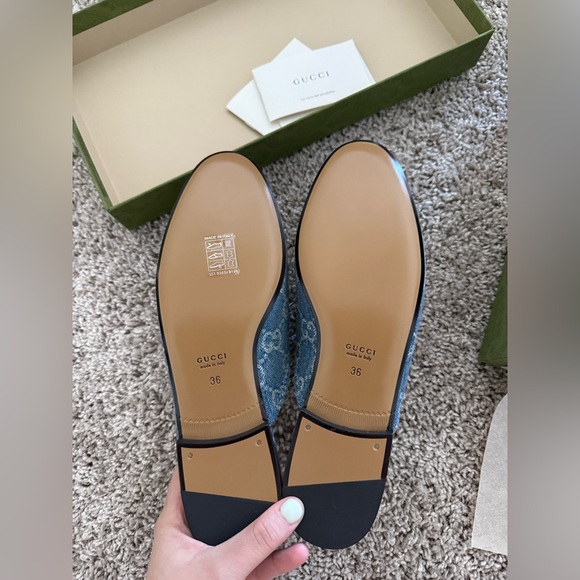 Gucci Size 6 Denim Mules. 💙⚡️ - Picture 2 of 3